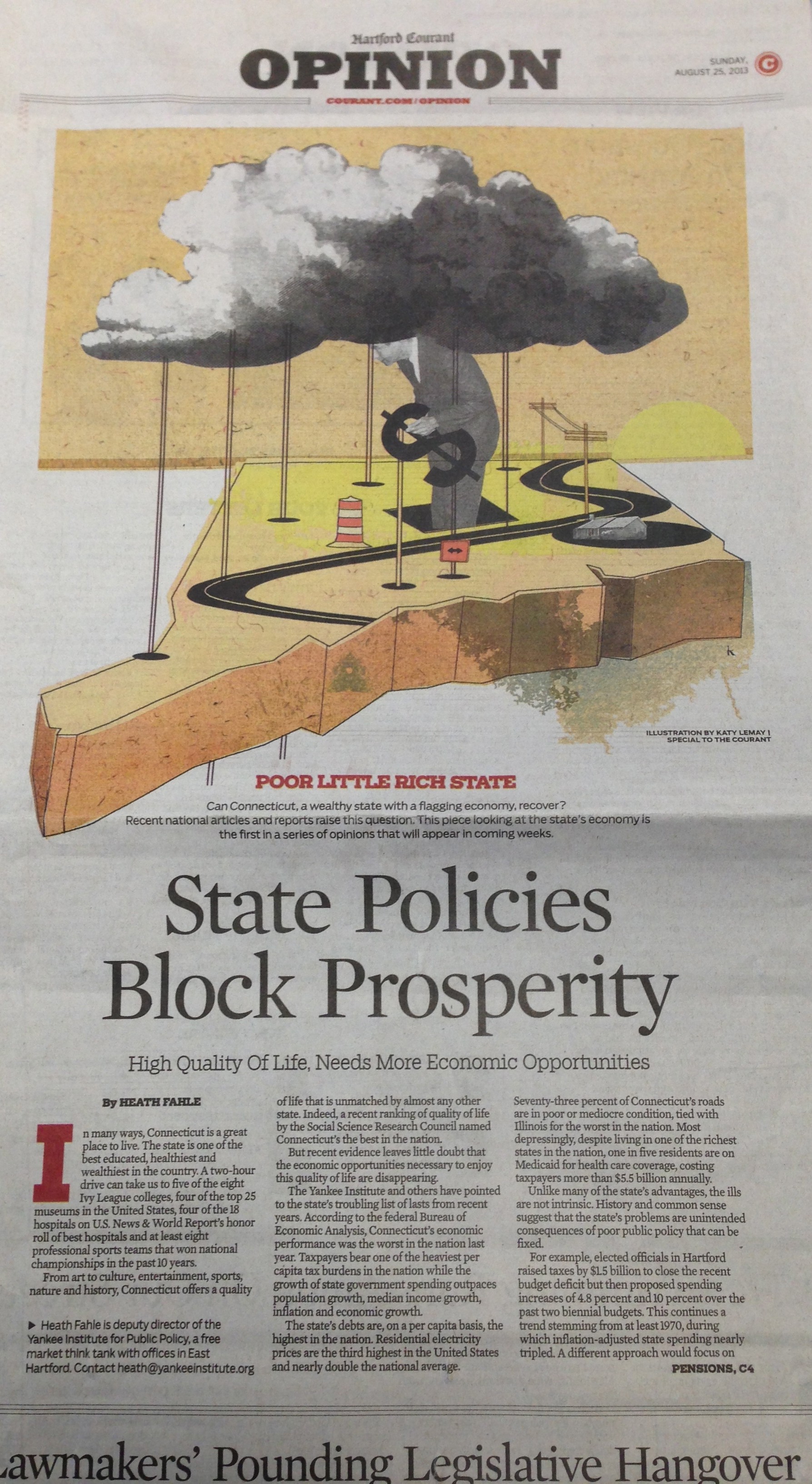 Fahle: State Policies Block Prosperity