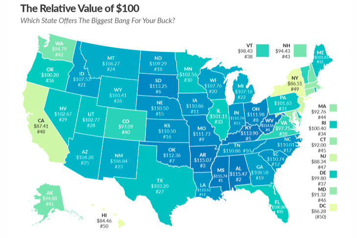 $100 Doesn’t Go Very Far in Connecticut