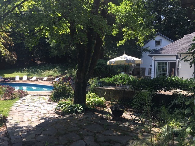 Rep. Anne Hughes hosted pool party for the CT Working Families Party at her Easton estate