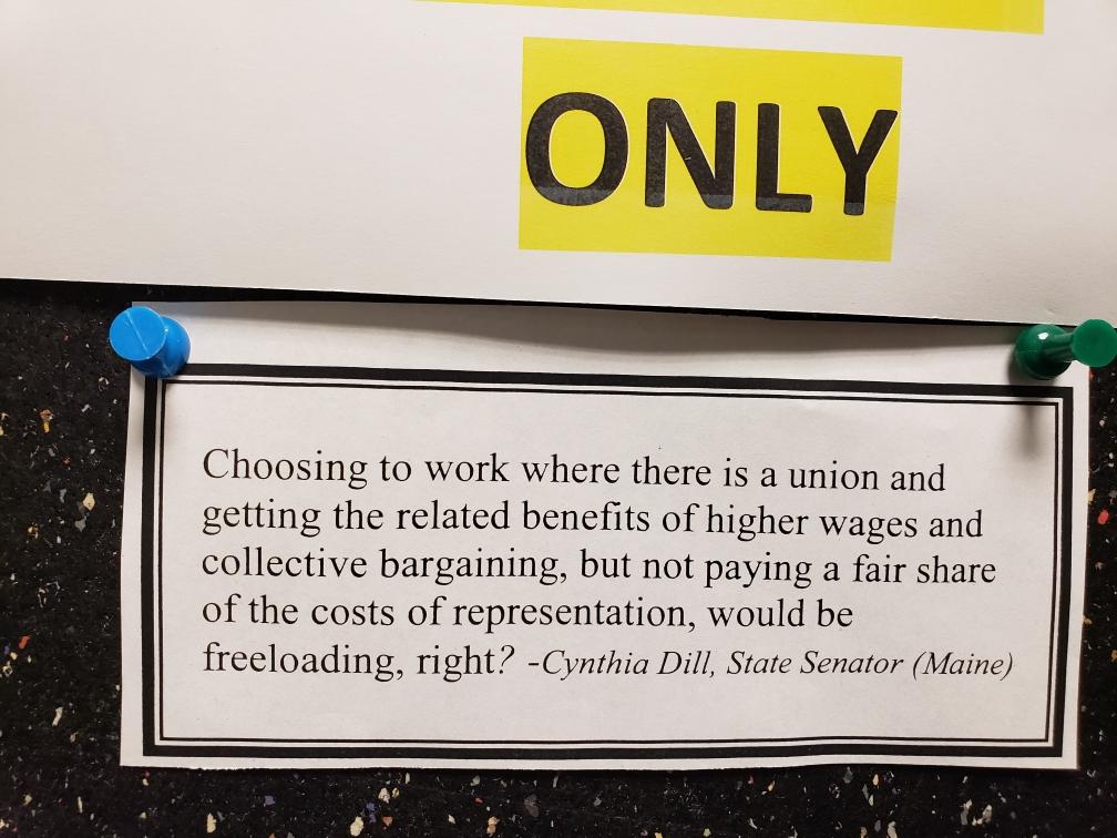 “Derogatory” union bulletin board message sparks state labor relations complaint