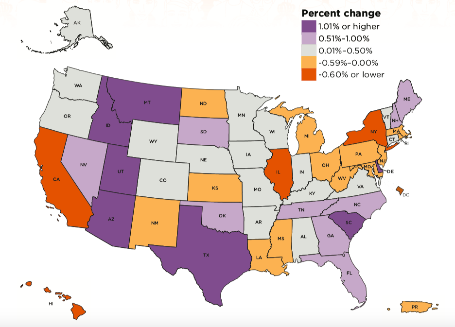 Connecticut’s population change during COVID is mixed, according to Census figures